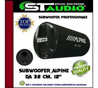 ALPINE SUBWOOFER 30cm 1000W BASS REFLEX TUBO NEW 2021 CAR AUDIO spl camper auto