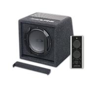 Subwoofer ALPINE SWE-815 Sub per Auto Amplificato Attivo Compatto + telecomando