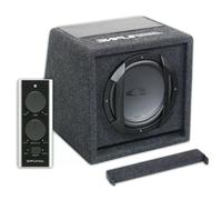 Alpine SWE 815 Subwoofer Amplificato in Box 8'' 20cm 300W con remote control