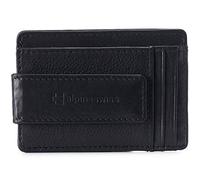 alpine swiss Portafoglio uomo Harper RFID Slim con tasca frontale porta carte d'identità in pelle minimalista nero