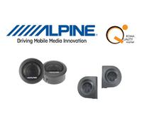 Alpine SXE-1006TW Coppia Tweeter PER FIAT PANDA 03>13 SUPPORTI GRIGLIE 280W AUTO