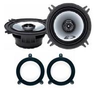 ALPINE SXE-1325S Kit 2 casse 13cm per MERCEDES CLK 02>10 + SUPPORTI POSTERIORI