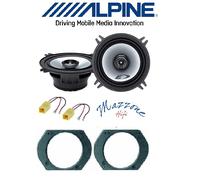 ALPINE SXE-1325S KIT 2 CASSE FIAT BRAVO >02 BRAVA MAREA ANT. ALTOPARLANTI AUTO