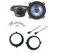 ALPINE SXE-13C2 Kit 2 casse 13cm AUDI A4 01 SUPP/CONN ANTE ALTOPARLANTI AUTO