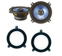 ALPINE SXE-13C2 Kit 2 casse per MERCEDES CLASSE C (W203) SUPPORTI POST AUTO