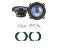 ALPINE SXE-13C2 KIT 2 CASSE PEUGEOT 306 SW ALTOPARLANTI SUPP POST E CONN AUTO