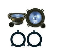 ALPINE SXE-13CS KIT 4 CASSE MERCEDES CLASSE C (W203) CON SUPP. ALTOPARLANTI AUTO