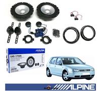 Alpine SXE-1750S Kit 4 Casse Altoparlanti Posteriori per VW Golf IV dal 1997