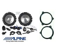 ALPINE SXE-1750S Kit 4 casse per SMART FOR TWO 3 (W453) 14> ADATT SUPP ANT AUTO