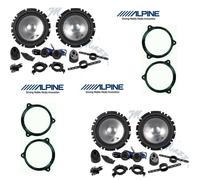 ALPINE SXE-1750S Kit 8 casse per SMART For Four 2014> SUPP ALTOPARLANTI AUTO