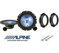 Alpine SXE-17CS Kit 4 casse FIAT PANDA 03>12 169 2 serie Front woofer Tweeter