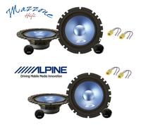 ALPINE SXE-17CS KIT 8 CASSE 16CM PER ALFA ROMEO 145 146 164 156 166 ANT/POST AUT