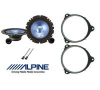Alpine SXE-17CS Kit 4 casse FIAT PANDA 03>12 169 2 serie Front woofer Tweeter