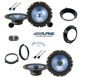 ALPINE SXE-17CS / SXE-17C2 Kit 6 casse X FIAT PANDA 03>12 169 CON CONN/SUPP AUTO