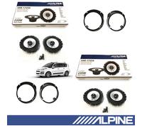 ALPINE SXE1725S + SXE1725S Kit Casse Altoparlanti per CITROEN C3 PICASSO 2009>