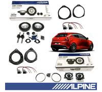 ALPINE SXE1750S + SXE1025S Casse Altoparlanti Ant + Post per Alfa Romeo MITO