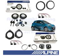 ALPINE SXE1750S + SXE1025S Casse Altoparlanti Ant + Post per FORD KA DAL 09>17