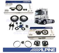 ALPINE SXE1750S + SXE1025S Casse Altoparlanti sportello e parete per RENAULT T