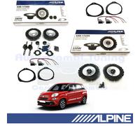 ALPINE SXE1750S + SXE1725S Casse Altoparlanti Ant + Post per FIAT 500L DAL 2012>