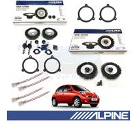 ALPINE SXE1750S SXE1725S Casse Altoparlanti Ant + Post per NISSAN MICRA III