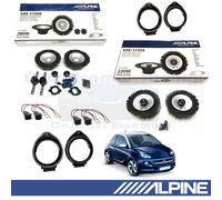 ALPINE SXE1750S SXE1725S Casse Altoparlanti Ant+Post per OPEL ADAM