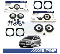 ALPINE SXE1750S SXE1725S Kit Casse Altoparlanti per MITSUBISHI COLT 2009>2012