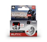 Alpine Tappi per orecchie da gara MotoSafe per motociclisti