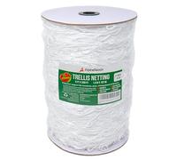 AlpineReach 1,5m x 107m Rete da Giardino, Supporto per Piante Rampicanti, Maglia per Cetrioli, Pomodori e Altri Ortaggi, Ideale per Giardino e Serra, Bianco