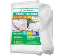 AlpineReach Telo Protettivo antigelo per Piante, 3 x 9 m, in Tessuto per Proteggere dal Freddo Invernale, Adatto per Giardinaggio Fino a Basse Temperature, Colore: Bianco