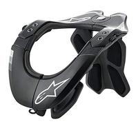 Alpinestars BNS Tech-2 Protettore del collo, nero/grigio, Taglia XS/M