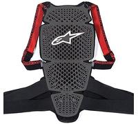 Alpinestars 1569104 Paraschiena, Nero/Rosso, S, Set di 2