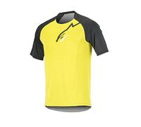 Alpinestars 1597556 Maglia Manica Corta Trailstar, Giallo Fluo/Nero, L