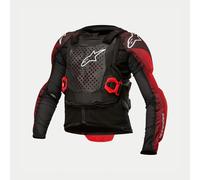 Alpinestars 2026 Giacca Protettiva Tech Bionic Youth Motocross Nero Bianco Rosso