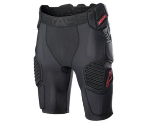 Alpinestars 2026 Pantaloncini Protettivi Bionic Pro Nero Rosso MX Off Road