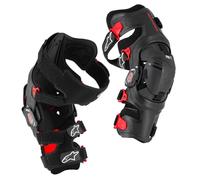 Alpinestars 2026 RK-7 Plasma Protezioni Ginocchia Nero Rosso MX Off Road ATV