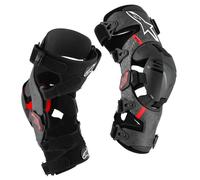 Alpinestars 2026 Supertech RK-10 Plasma Ginocchio Bretelle Nero Rosso MX Quad I