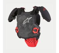 Alpinestars 2026 Youth A5 S/M Petto Protettore CE Nero Bianco Rosso MX Quad
