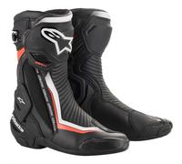 Alpinestars 2221019-1231-44 Smx Forti Non Ventilato Stivali 9.5 Nero / White/Red