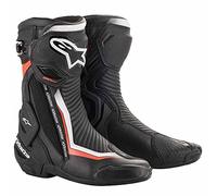 ALPINESTARS 2221019-1231-44 Stivali racing bianco nero Rosso