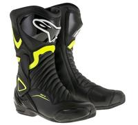 Stivali moto racing Alpinestars SMX6 V2 Nero Giallo 46