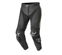 Alpinestars Track v2 Pantaloni in pelle moto, nero, taglia 54 per maschi