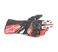 Alpinestars SP-8 V3 Guanti da moto, nero-bianco-rosso, taglia XL per maschi