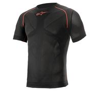 Alpinestars 4280-0301-07 Ride Tech V2 Manica Corta Estate Top XL-2XL Nero/Rosso