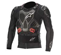 Alpinestars, 6506520-13-M Bionic Tech V2, giacca protettiva, nero/rosso