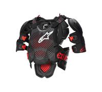 Alpinestars 6700523-1431-ML A-10 V2 Roost Protezione Md-Lg Nero/Rosso