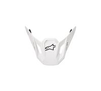 Alpinestars 8980826-2180-TU Visiera Per Caschi S-M7 - Bianco Lucido