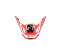 Alpinestars 8981326 3139 TU Visiera per S-M7 Documento Caschi - Red /