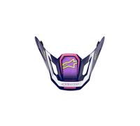 Alpinestars 8981326-3142-TU Visiera Per Caschi S-M7 Deed - Viola/Rosa Lucido