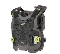 Alpinestars A-1 Plus - Protezione per bagagliaio, colore: Nero/Giallo