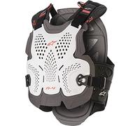 Alpinestars A-4 Max Protettore toracico (White/Red,M/L)
